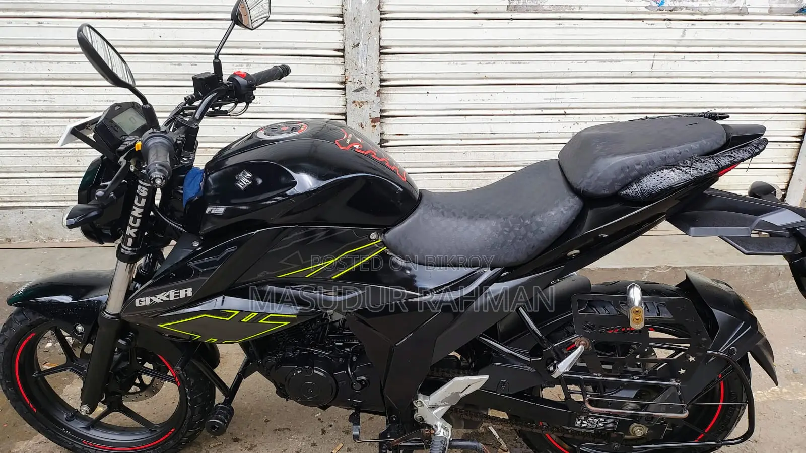 Suzuki Gixxer 2025 Black