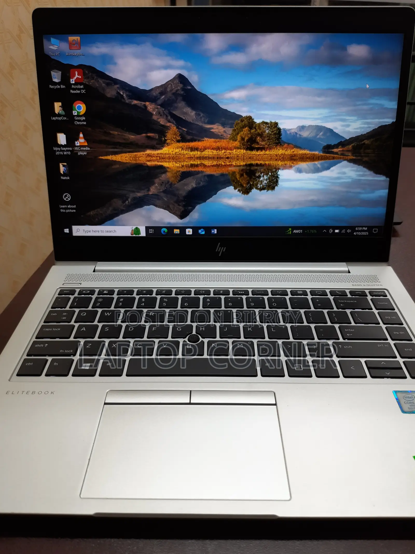 HP EliteBook 840 G6 Laptop 8GB RAM Intel Core i7 256GB SSD