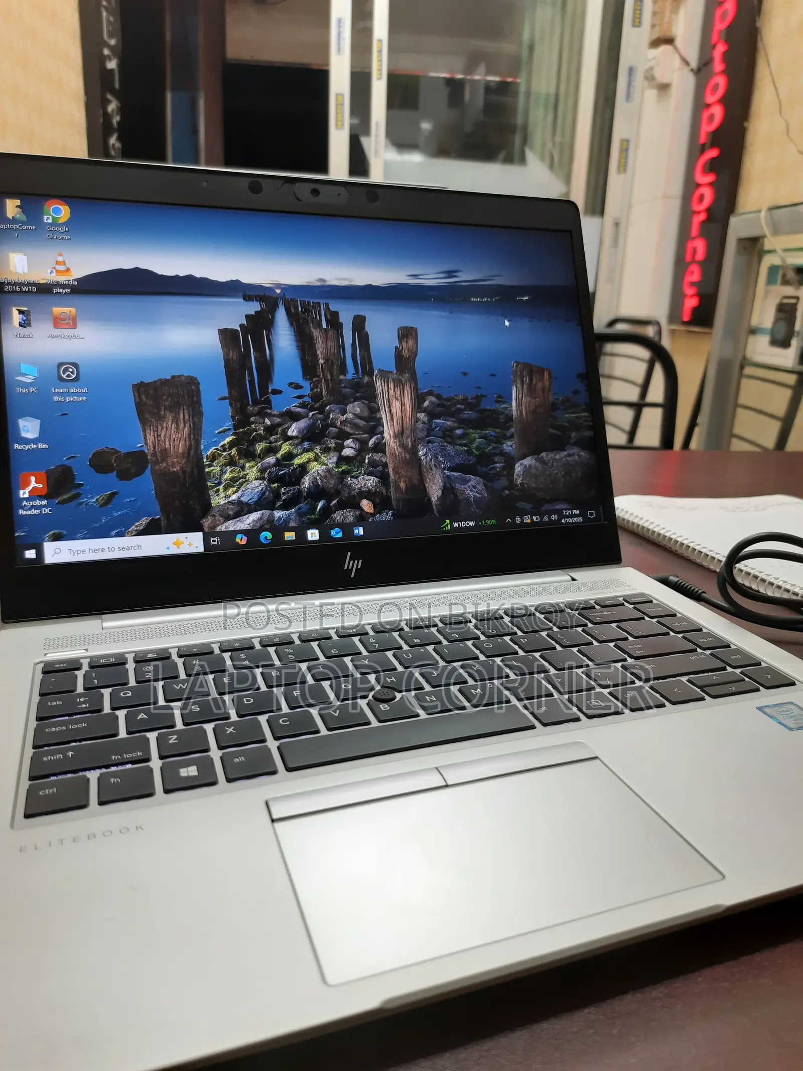 HP EliteBook 840 G6 Laptop 8GB RAM Intel Core i7 256GB SSD
