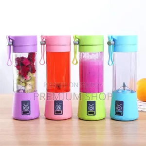 Portable USB Rechargeable Mini Electric Fruit Juicer Blender Bottle