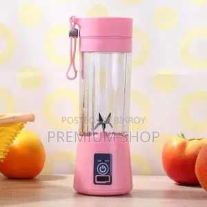 Portable USB Rechargeable Mini Electric Fruit Juicer Blender Bottle