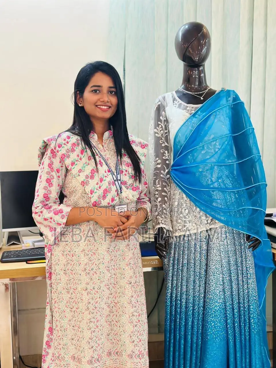 সিকুইন ডিজাইনার লেহেঙ্গা (সিন্ড্রেলা ড্রেস)