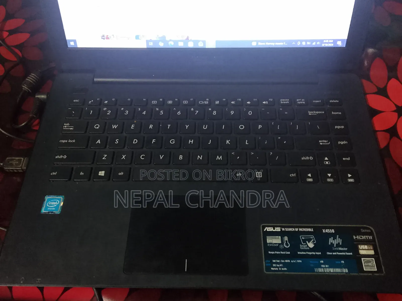 Laptop Asus A52JE 8GB SSD 128GB