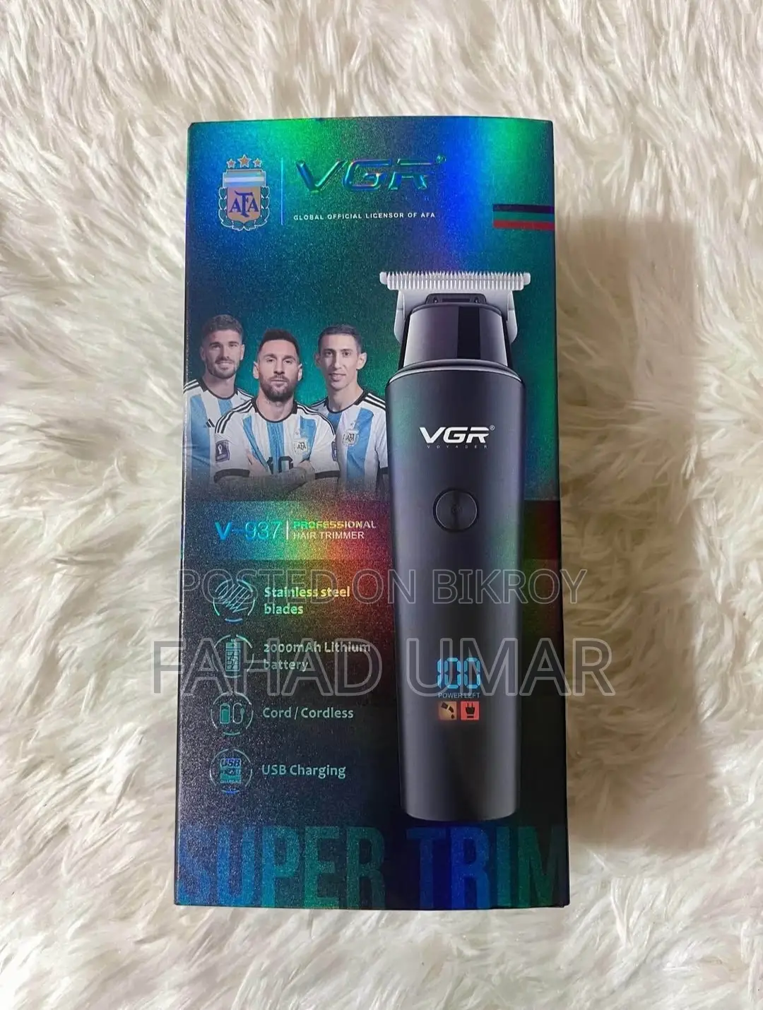 VGR v-937 Professional Trimmer স্টাইলিং এখন হবে একদম সেলুনের মতো