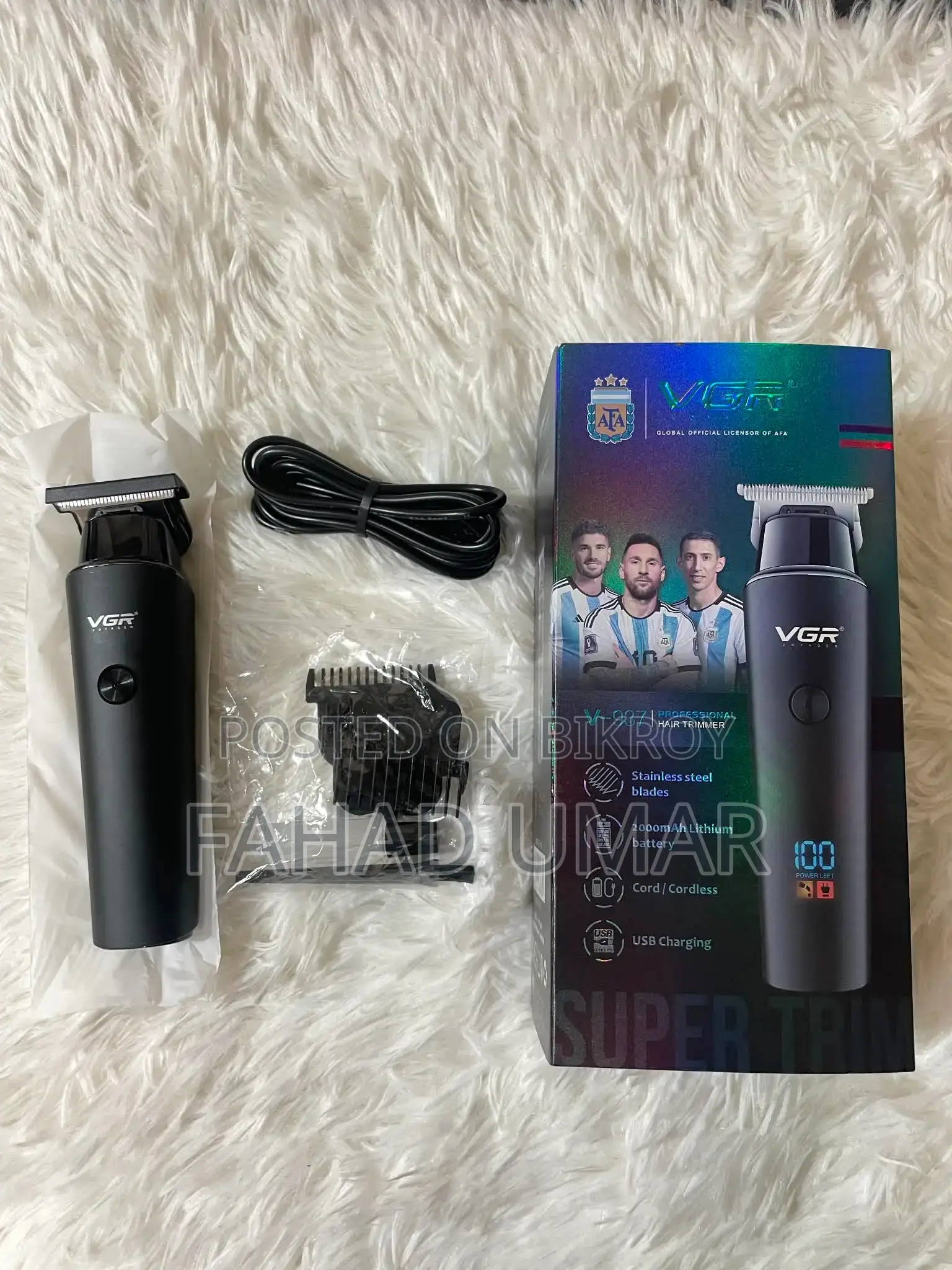 VGR v-937 Professional Trimmer স্টাইলিং এখন হবে একদম সেলুনের মতো