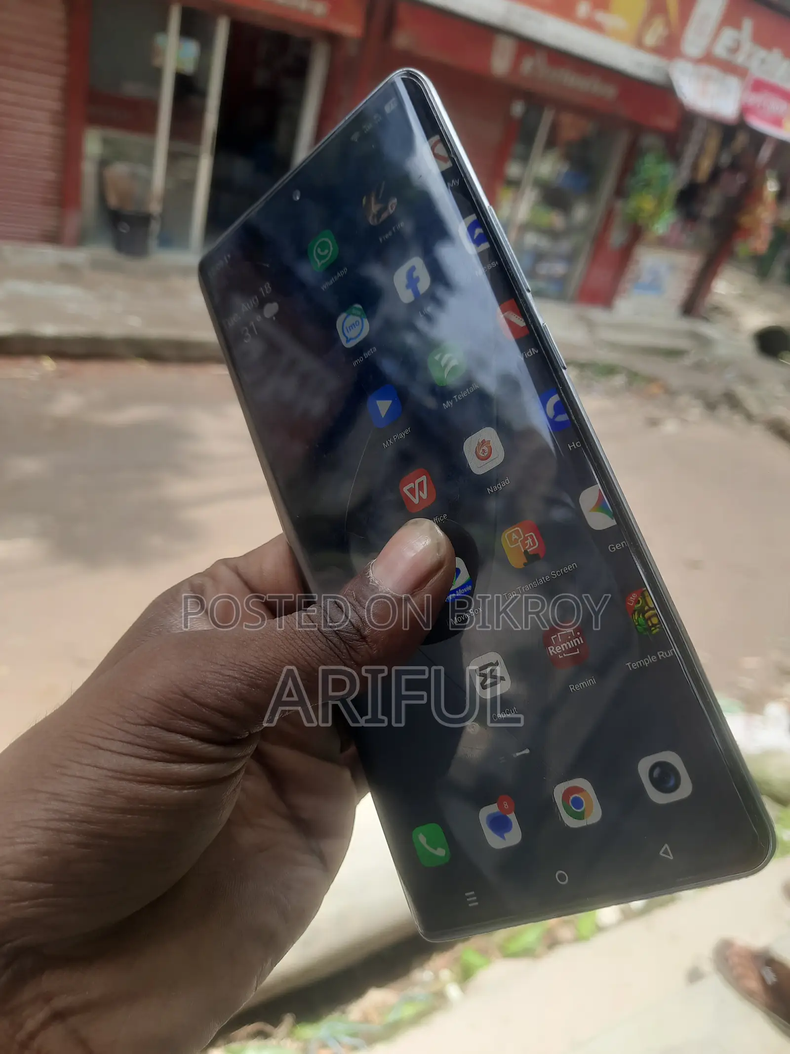New Infinix Hot 50 Pro 4G 256 GB Silver