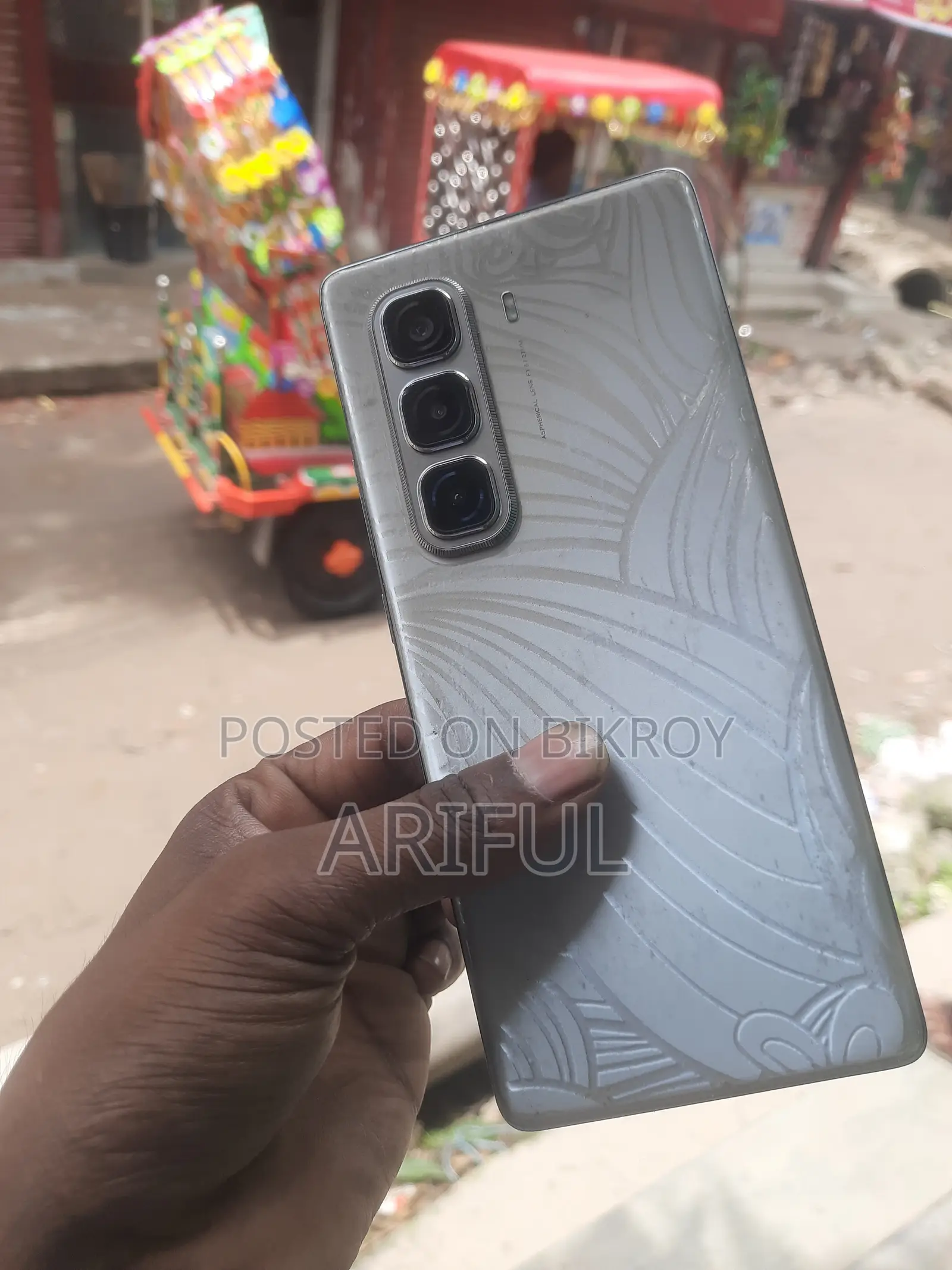 New Infinix Hot 50 Pro 4G 256 GB Silver