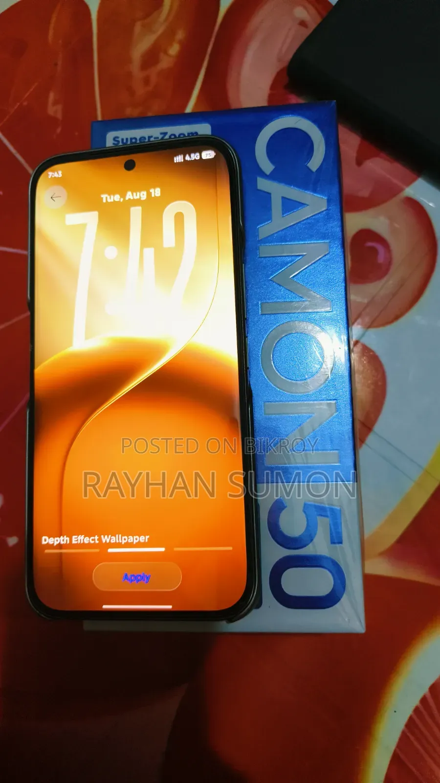 Tecno Camon 50 Ultra 256 GB Bronze