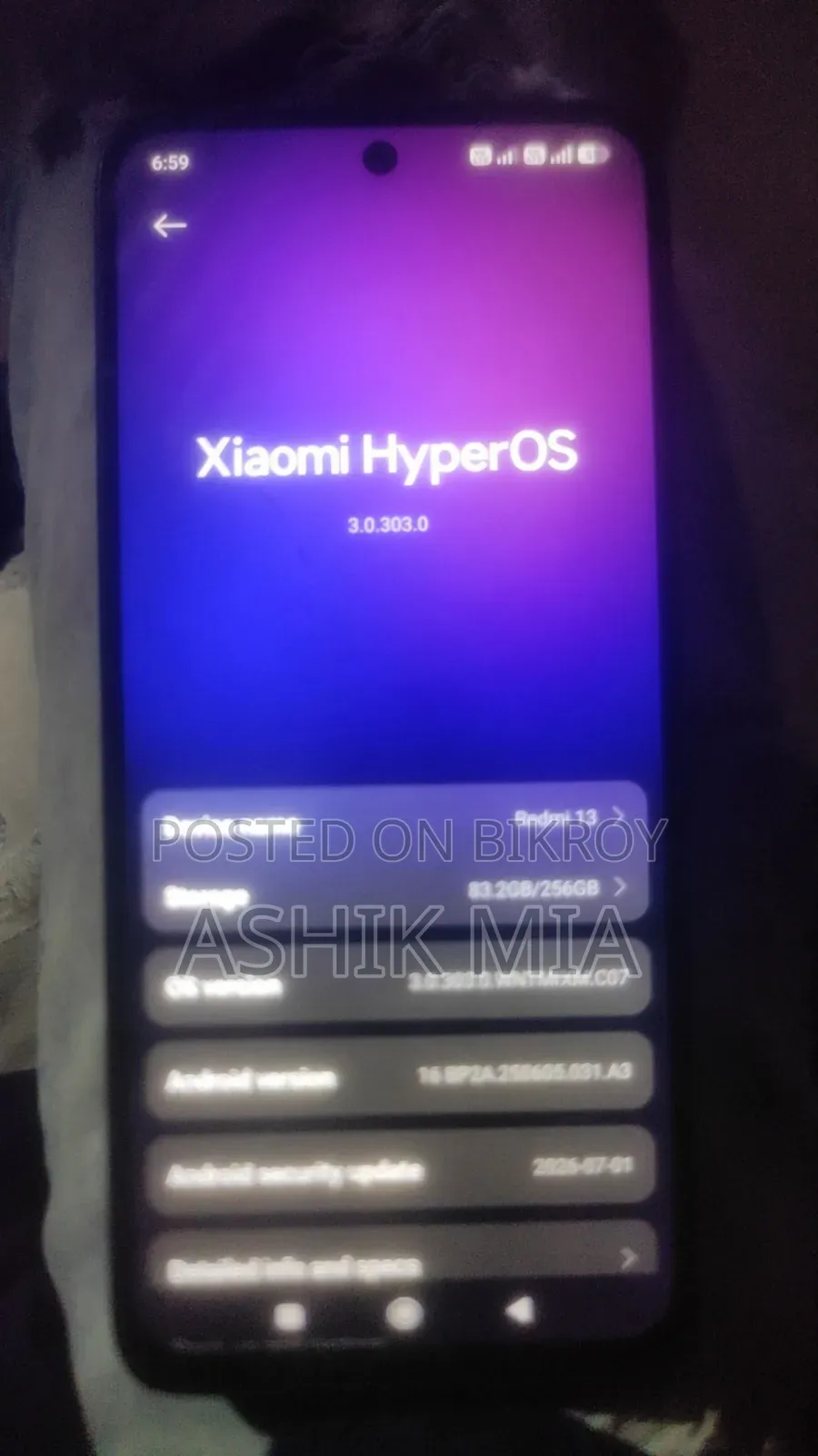 Xiaomi Redmi 13 256 GB Black