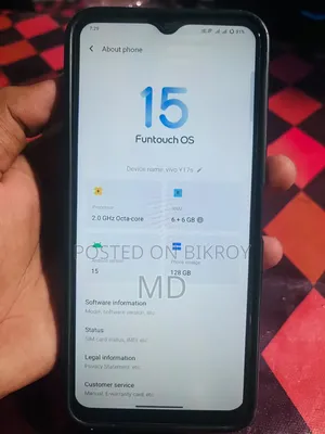 Vivo Y17s 128 GB Blue