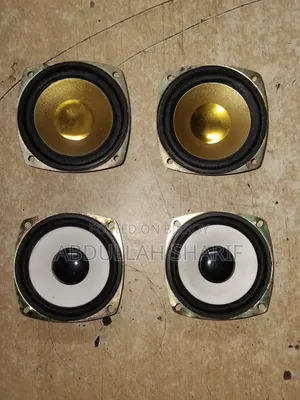 4 PCS Speakers - 10W 5W (4 Ohm) - Like New Condition (Used)