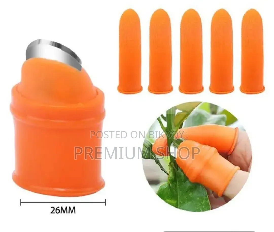 Silicone Thumb Knife Cutter With Finger Guard Sleeves