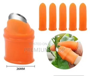 Silicone Thumb Knife Cutter With Finger Guard Sleeves