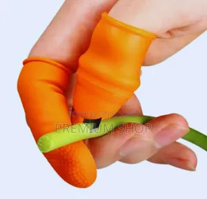 Silicone Thumb Knife Cutter With Finger Guard Sleeves