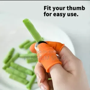 Silicone Thumb Knife Cutter With Finger Guard Sleeves