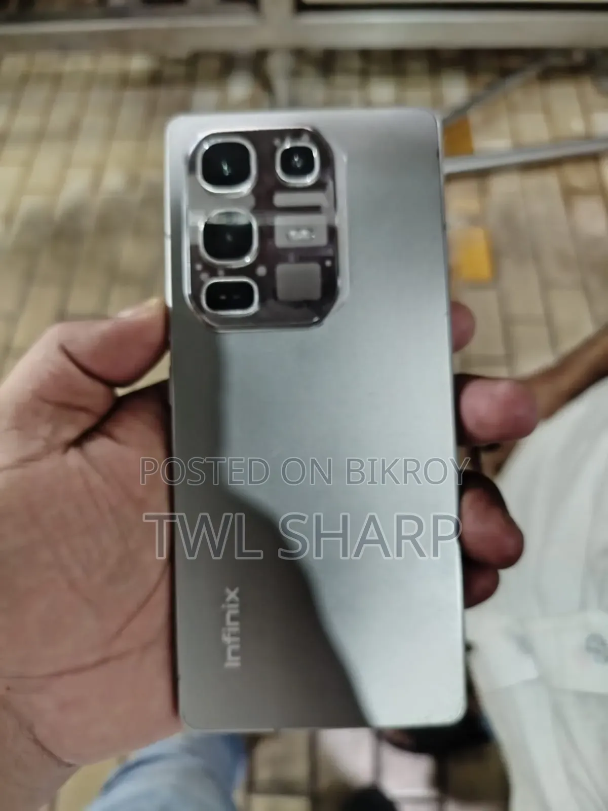ইনফিনিক্স নোট ৫০ প্রো ২৫৬ জিবি সিলভার