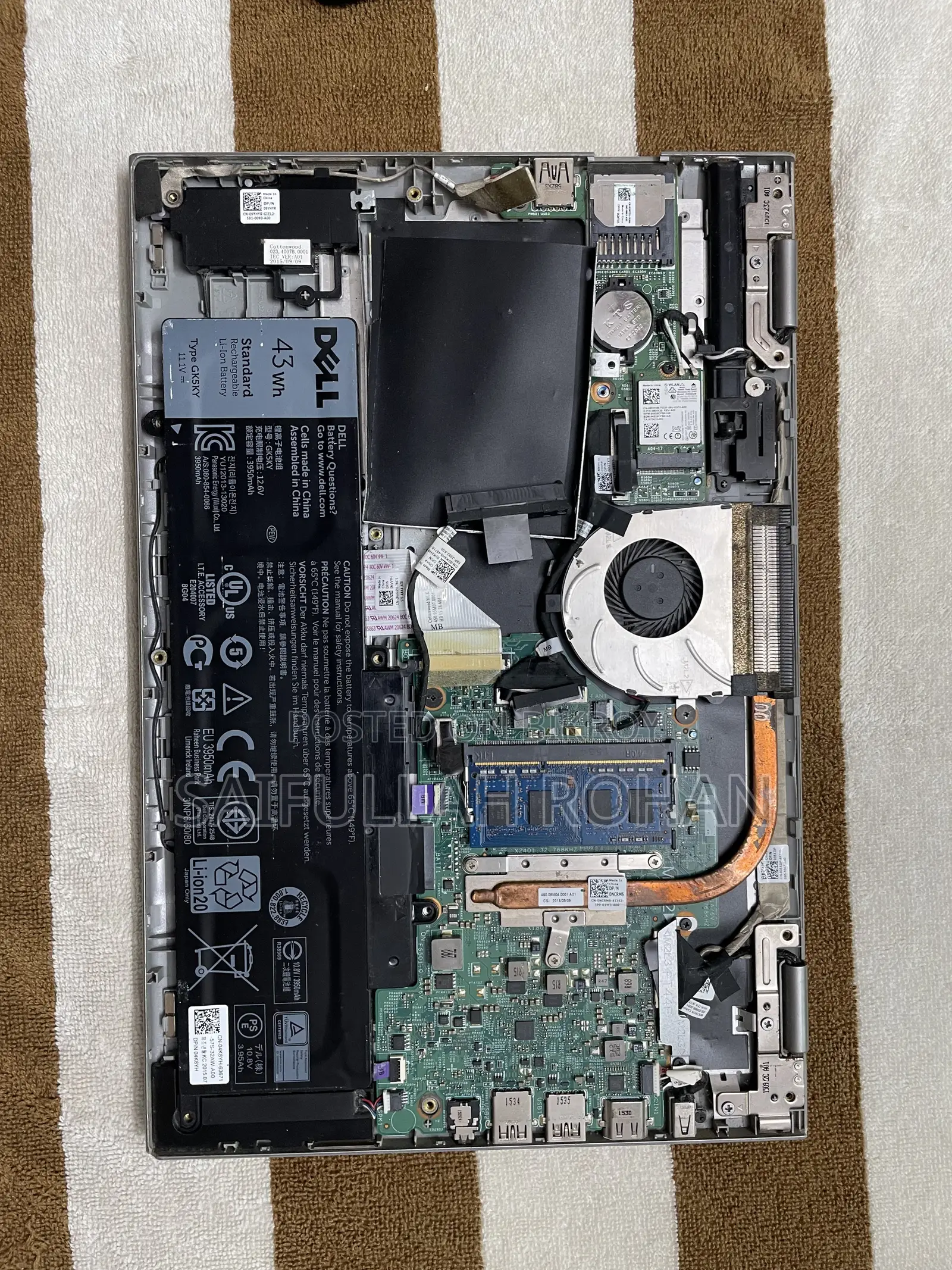 Laptop Dell 4GB Intel Core I5 HDD 512GB