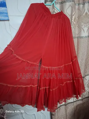 রেড পার্টি ড্রেস