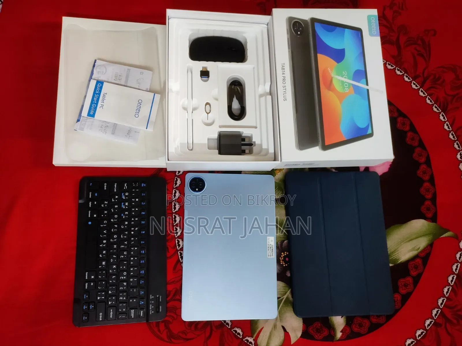 নতুন ওটিটো ট্যাব ১৪ ৫১২ জিবি নীল