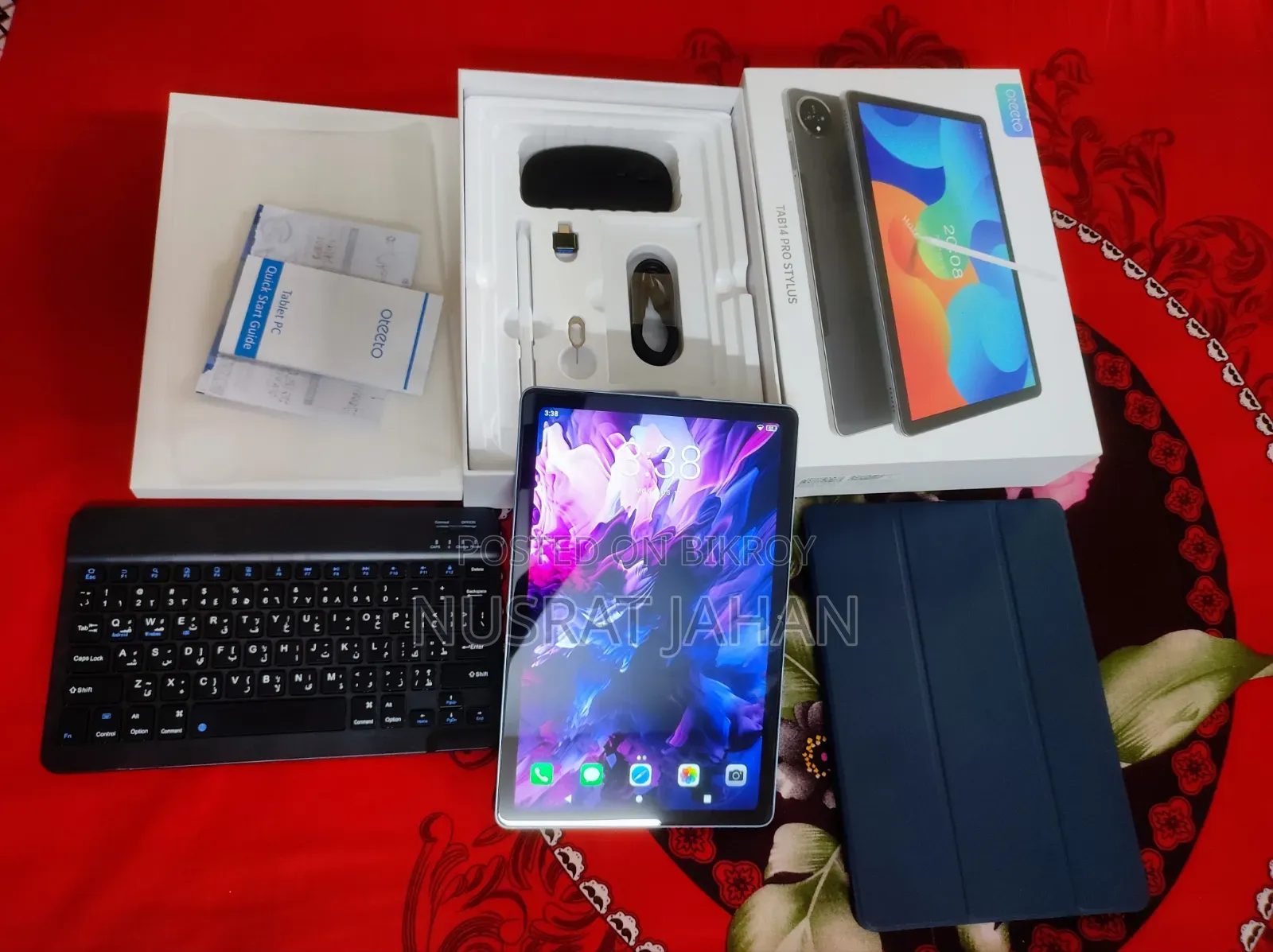 নতুন ওটিটো ট্যাব ১৪ ৫১২ জিবি নীল