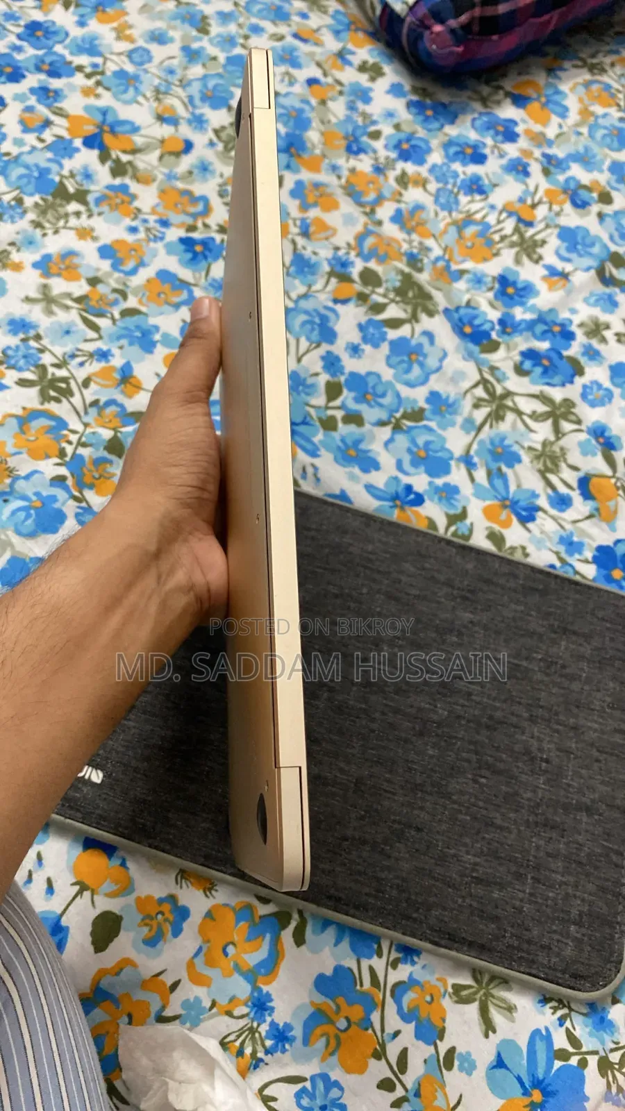 ল্যাপটপ অ্যাপল ম্যাকবুক ২০১৬ ৮জিবি ইন্টেল কোর এম৩ এসএসডি ২৫৬জিবি