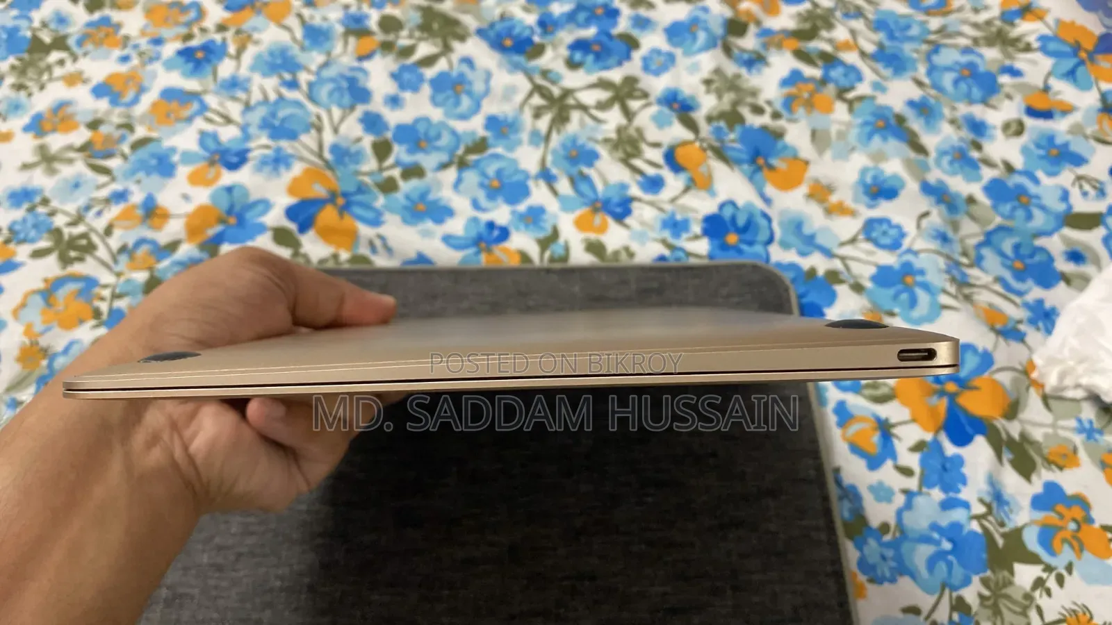 ল্যাপটপ অ্যাপল ম্যাকবুক ২০১৬ ৮জিবি ইন্টেল কোর এম৩ এসএসডি ২৫৬জিবি