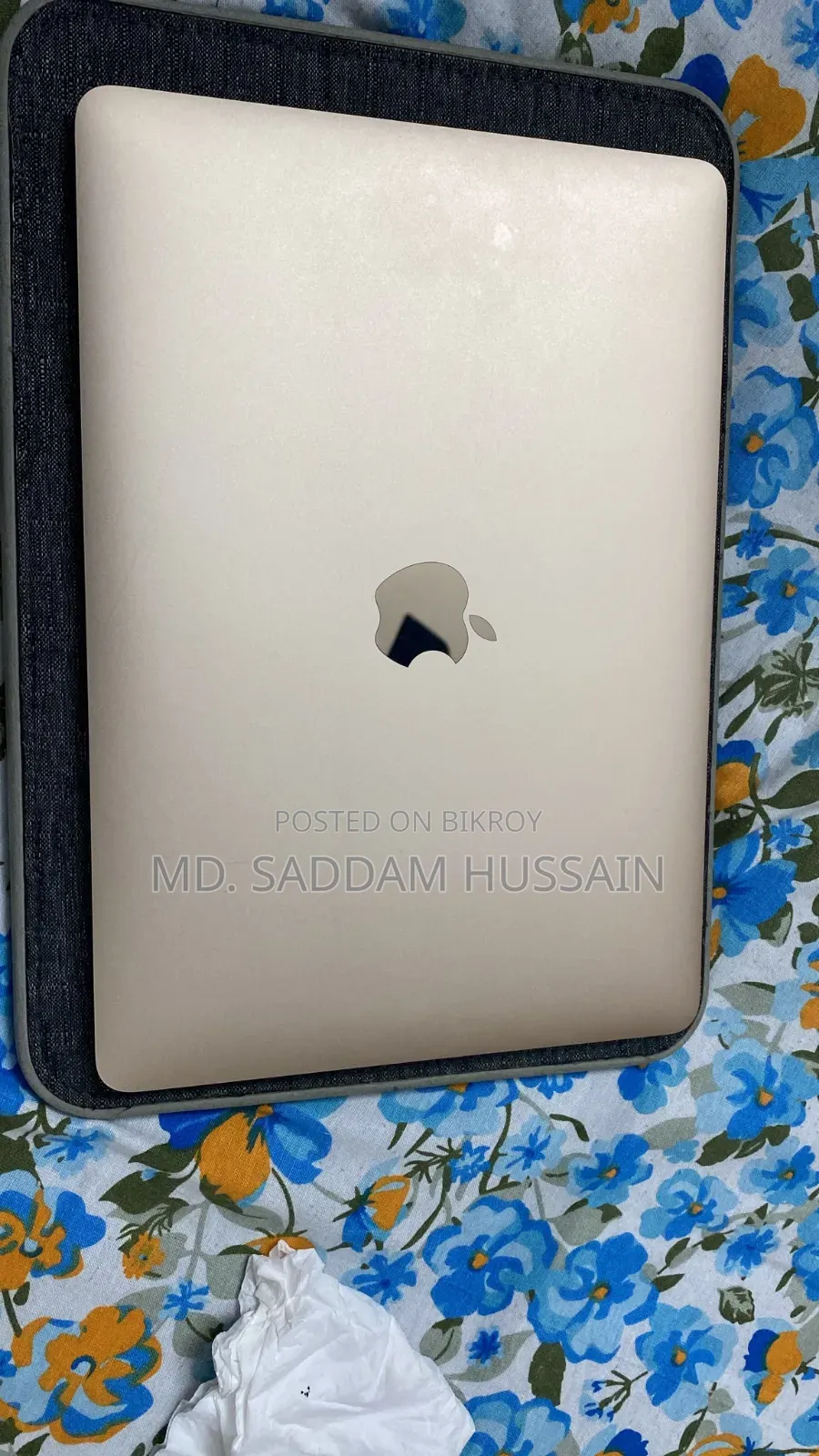 ল্যাপটপ অ্যাপল ম্যাকবুক ২০১৬ ৮জিবি ইন্টেল কোর এম৩ এসএসডি ২৫৬জিবি
