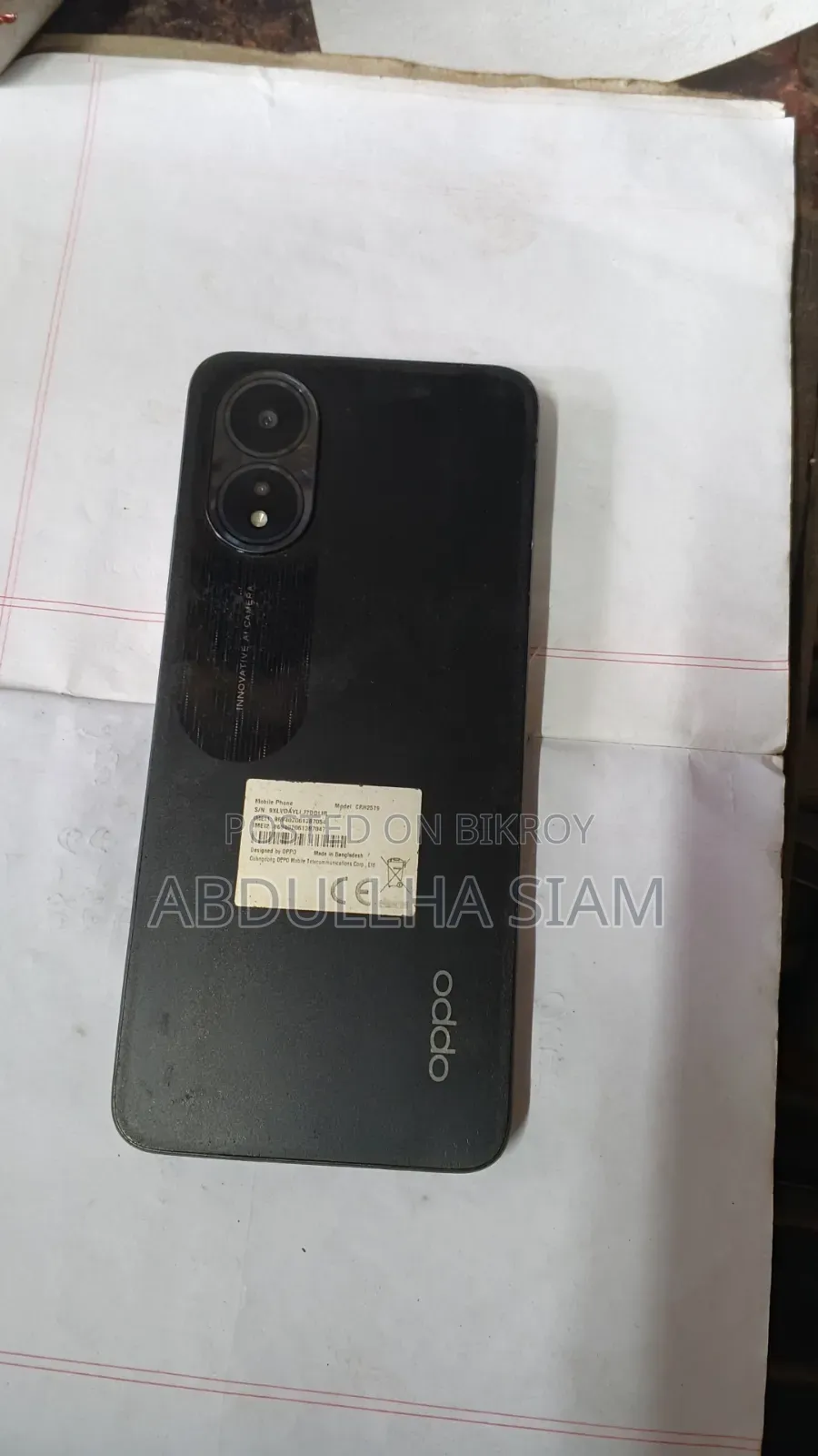 Oppo A38 128 GB Black