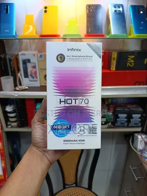 নতুন ইনফিনিক্স হট ৭০ ১২৮ জিবি পার্পল
