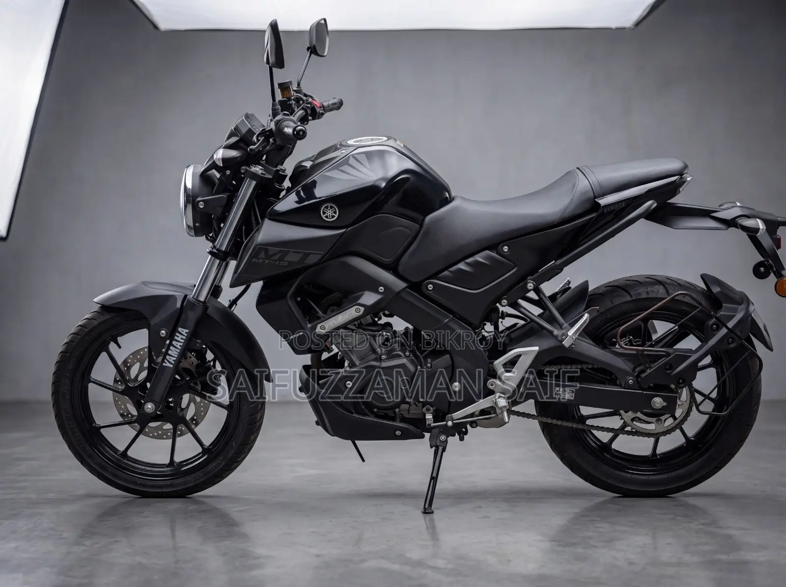 Yamaha MT-15 2022 Black