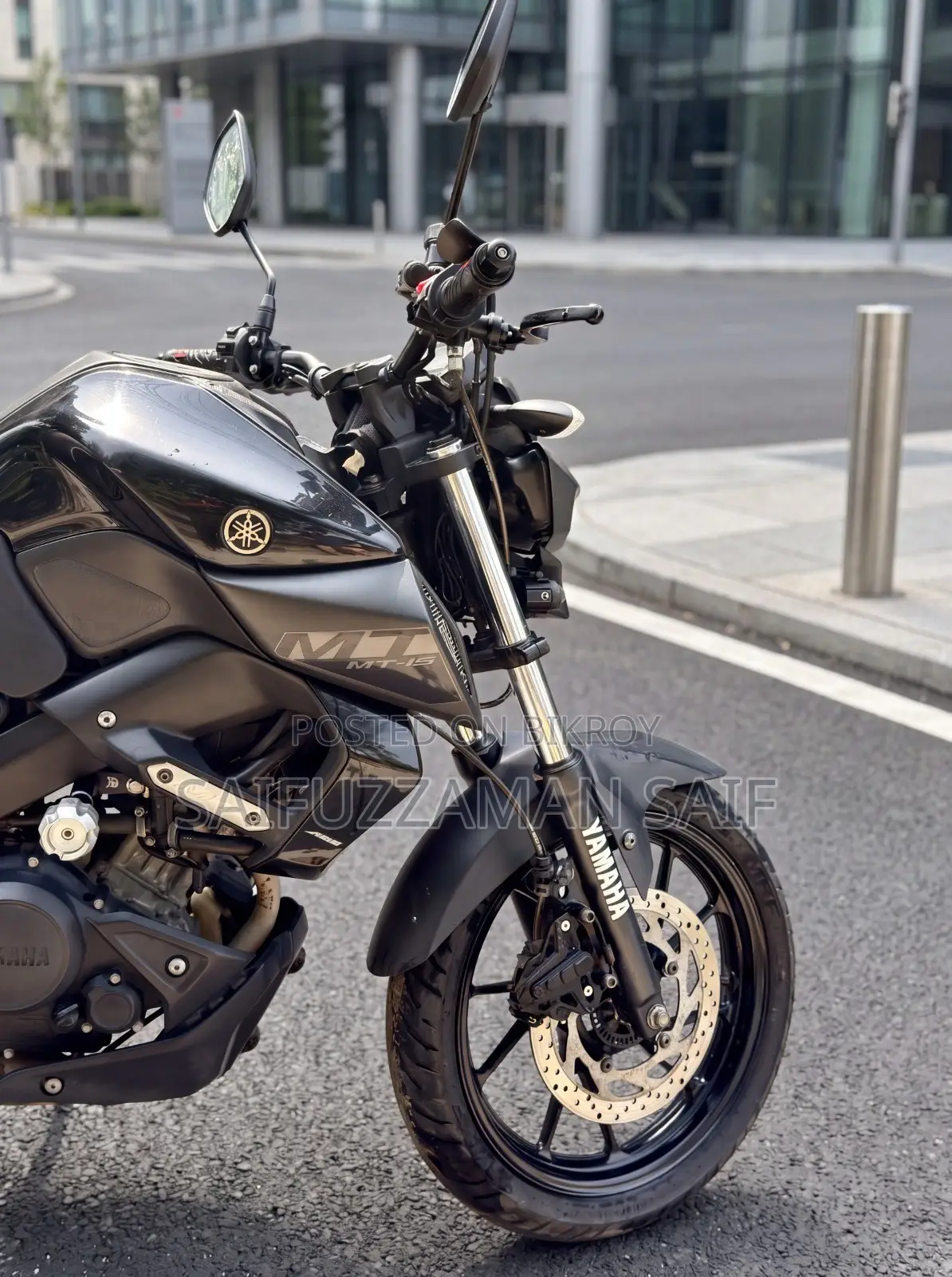 Yamaha MT-15 2022 Black