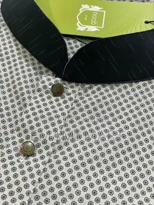 Premium Quality Black Color Semi Long Panjabi. Premium Soft Cotton Exc