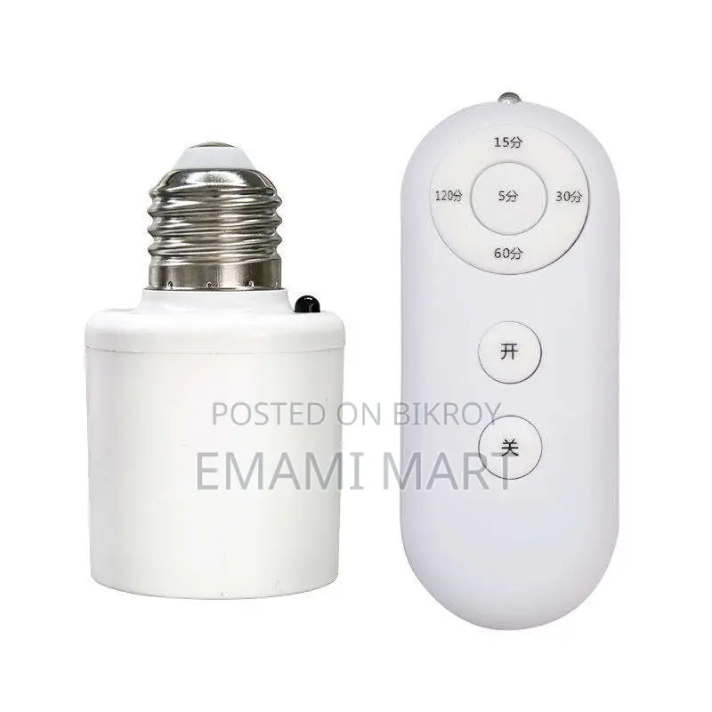 Wireless Remote Control Lamp Holder Intelligent Controller Household W