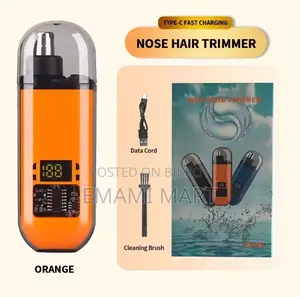 Portable Electric Ear and Nose Trimmer USB Rechargeable Electric Nose 
