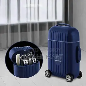 8 in 1 Manicure Pedicure Kit with Mini Suitcase Travel Case