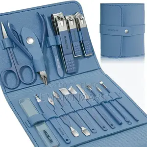 16 Pcs Manicure Set Stainless Steel Nail Clippers Kit & Pedicure