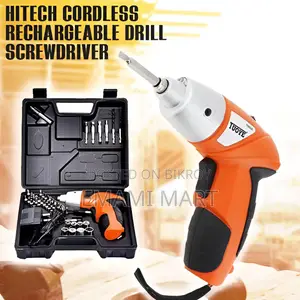 Cordless Power Screwdriver Kit Rechargeable Electric 45pcs Cordless Dr