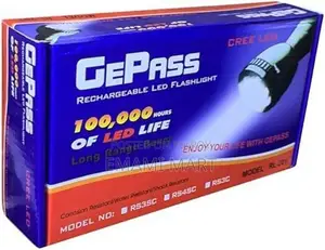 Gepass CREE LED Torch - Rechargeable LED Flashlight – Super LED Torch 