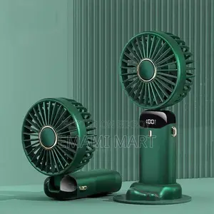 Hand Held Fan,Portable Handheld USB Rechargeable Fans with 5 Speeds