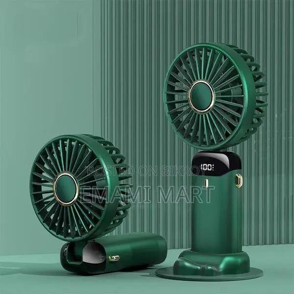 Hand Held Fan,Portable Handheld USB Rechargeable Fans with 5 Speeds