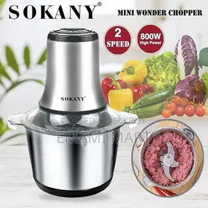 Sokany 800w 2 Speed 3L Multifunction Electric Meat Grinder Food 304 St