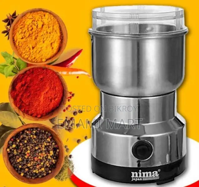 Nima Electric Spice & Coffee Bean Grinder. 4 Blade Stainless Steel Min