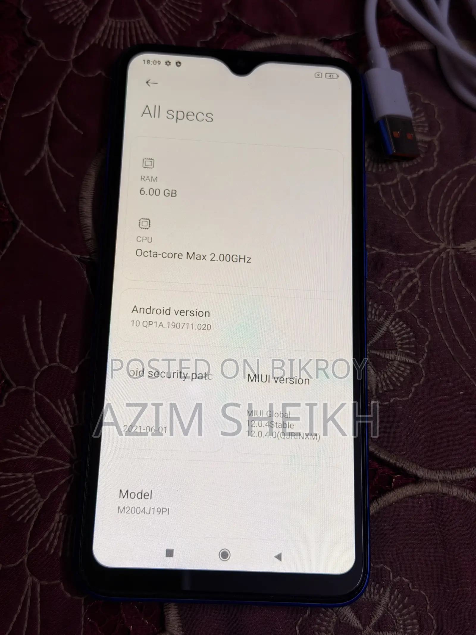 Xiaomi Poco M2 64 GB Blue