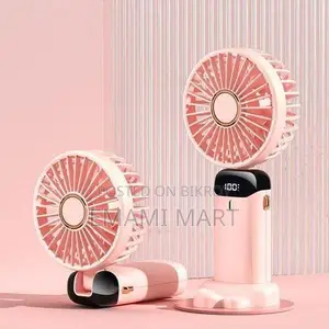 Hand Held Fan,Portable Handheld USB Rechargeable Fans with 5 Speeds