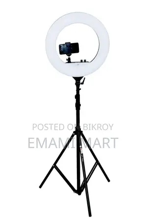 12 inch LED Ring Light For Mobile With Stand