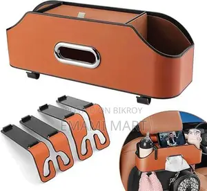 HALOYIVGO Car Seat Back Organizer - Stylish & Functional Storage for F