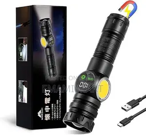 Portable Flashlight, Powerful LED Light, Eco-friendly, Lithium Battery