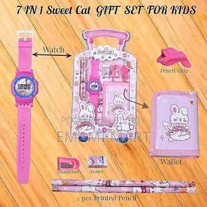 7 in 1 Stationery Gift Set for Children | Stationery Supplies Bundle w
