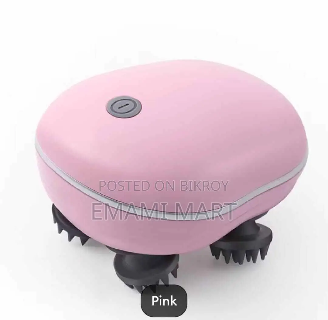 Scalp Head Hair Massager, Electric Waterproof Massager, Red Light Ther