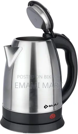 Bajaj 2.0 Litre DLX Electric Kettle | 1350 Watts Kettle with Stainless